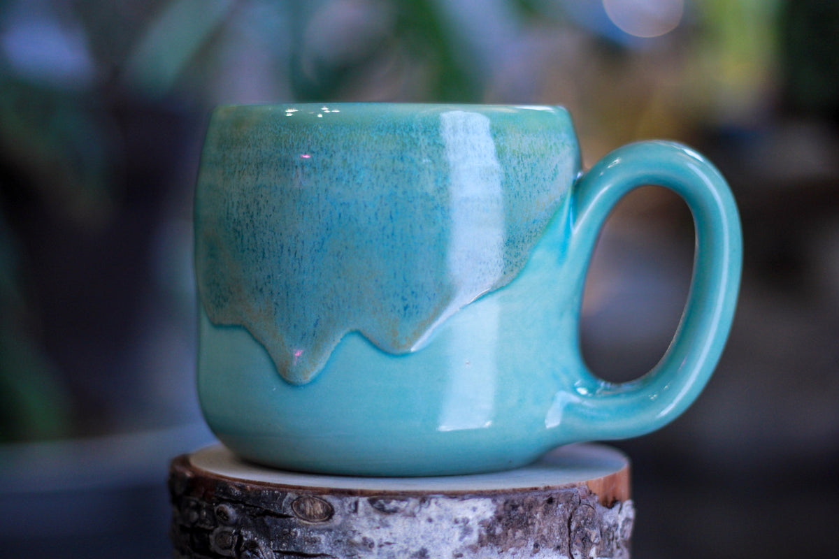 08-F Atlantean Jade PROTOTYPE Gourd Mug, 14 oz.