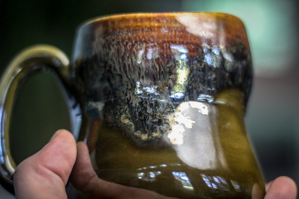 08-F Irish Moss Small Leaning Mug, 11 oz.