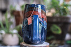 08-B Fire & Ice Notched Crystal Mug, 24 oz.