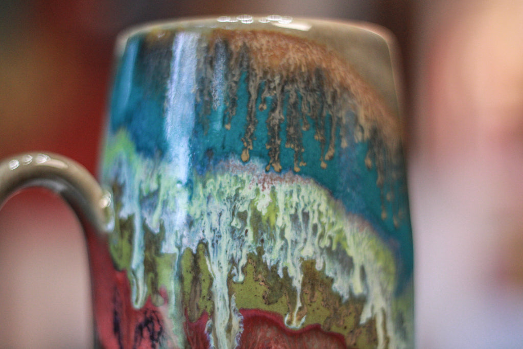 08-B Smokey Grotto Variation Notched Mug, 19 oz.