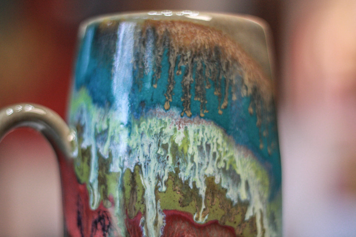 08-B Smokey Grotto Variation Notched Mug, 19 oz.