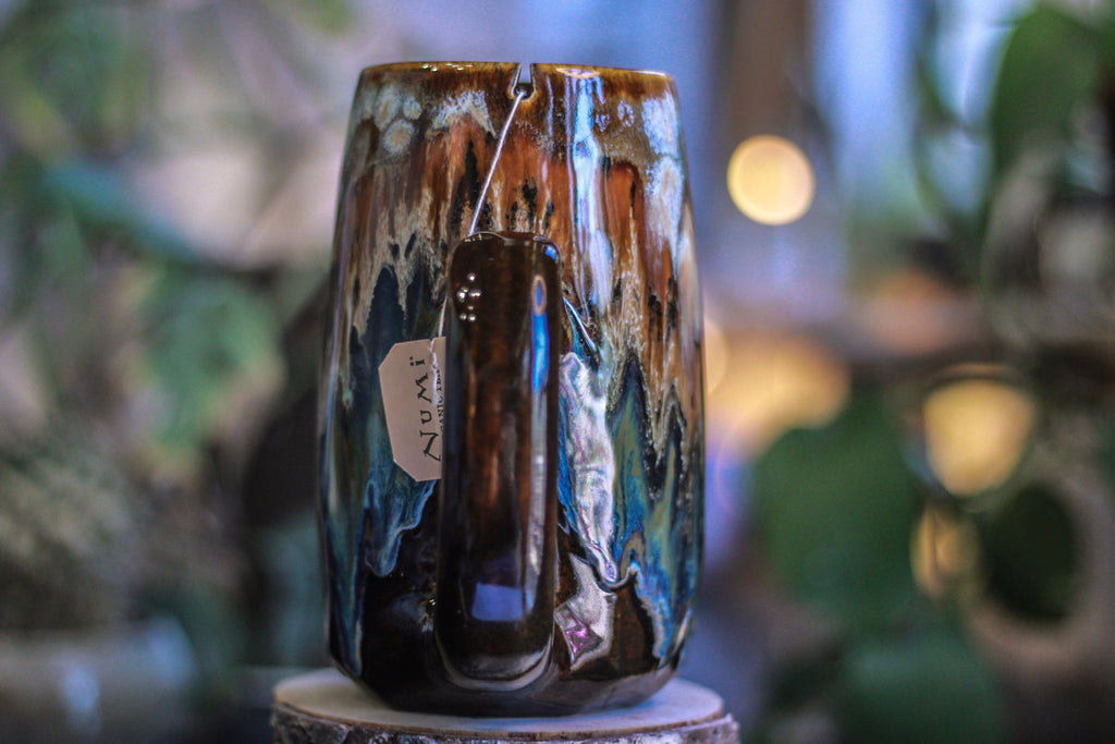 07-B Desert Oasis Crystal Notched Mug - TOP SHELF, 24 oz.