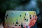 08-C Rainbow Squat Gourd Mug, 24 oz.