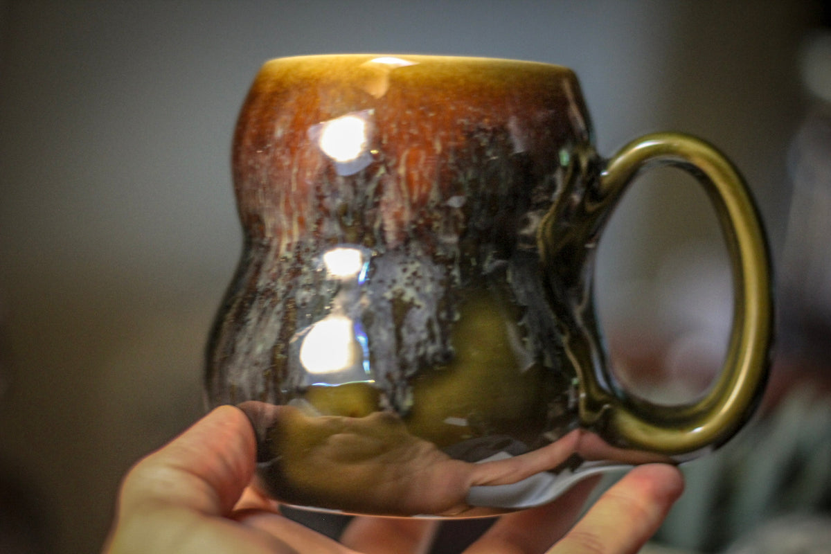 08-F Irish Moss Gourd Mug, 11 oz.