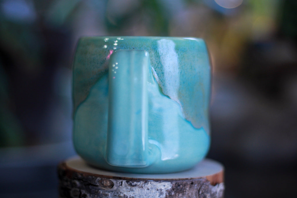 08-F Atlantean Jade PROTOTYPE Gourd Mug, 14 oz.