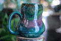 09-C Coleus Variation Notched Gourd Acorn Mug, 22 oz.