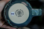 08-D Blue PROTOTYPE Flared Mug - MINOR MISFIT, 18 oz. - 10% off