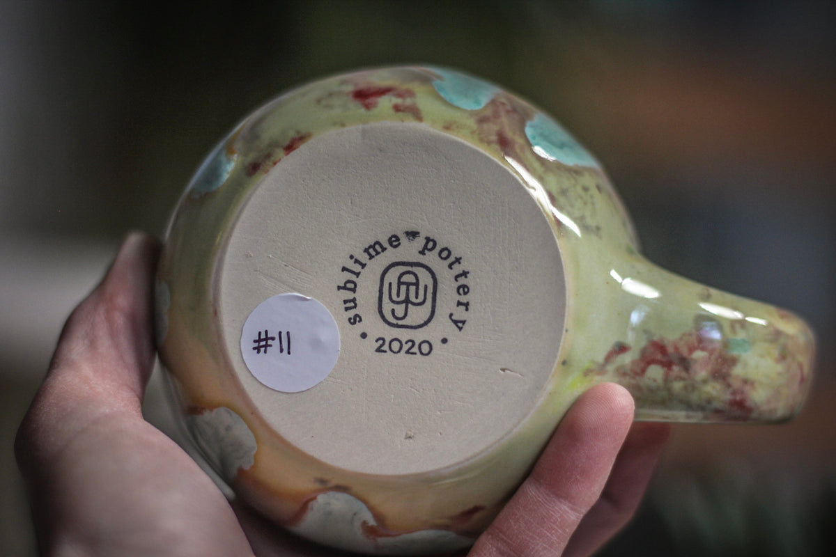 11 EXPERIMENT Flared Mug, 18 oz.