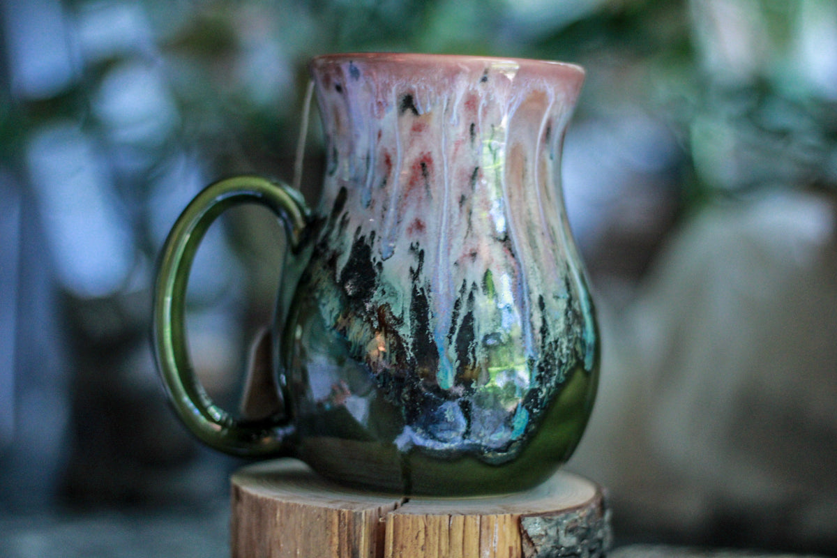 09-D Watermelon Notched Flared Mug, 18 oz.