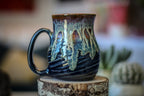 10-D New Wave Barely Flared Textured Mug, 12 oz.