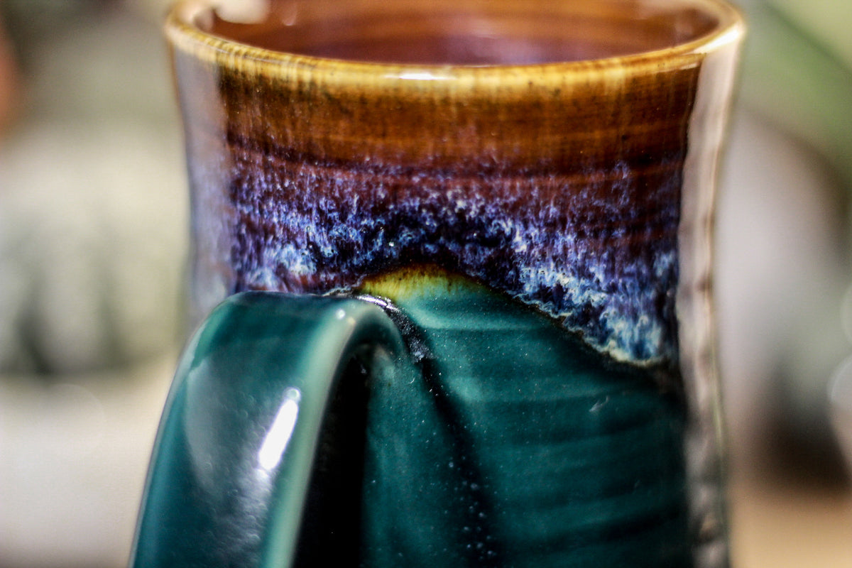 07-E Electric Wave Barely Flared Mug, 16 oz