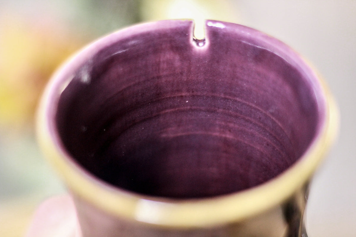 14-C Purple Haze Barely Flared Notched Mug, 18 oz.