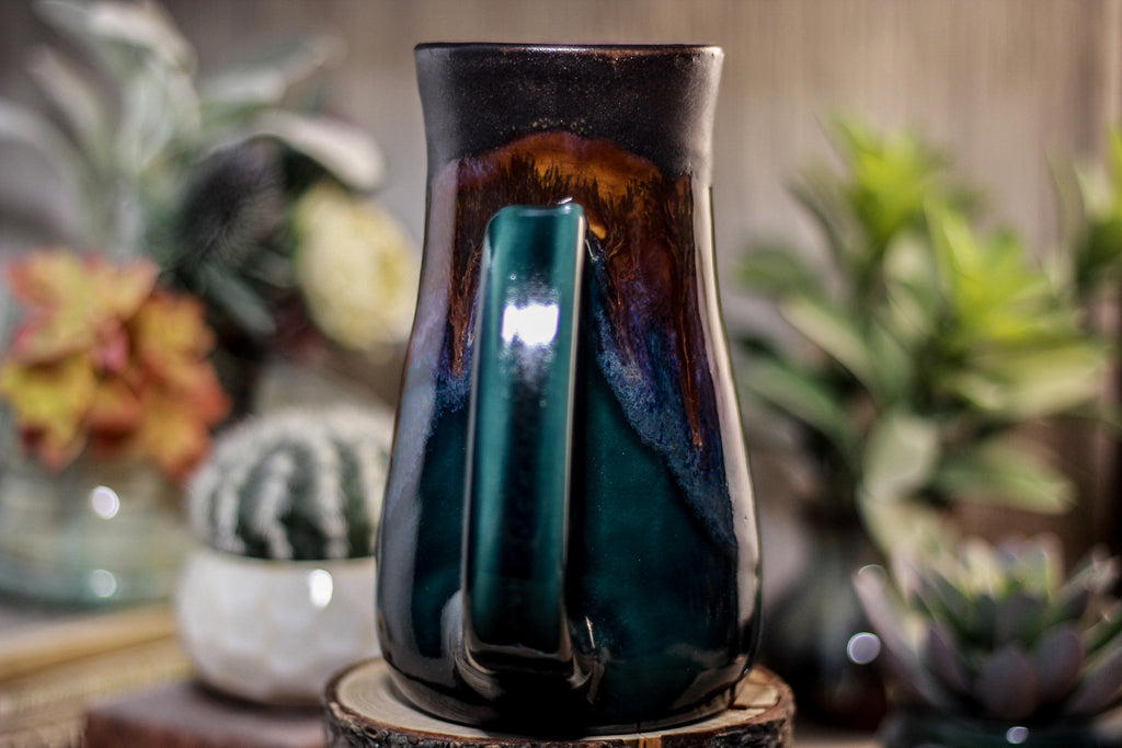 17-B Copper Haze Barely Flared Mug, 23 oz.