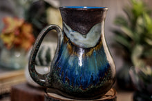 Load image into Gallery viewer, 18-B Copper Agate Barely Flared Mug - MISFIT, 21 oz. - 10% off