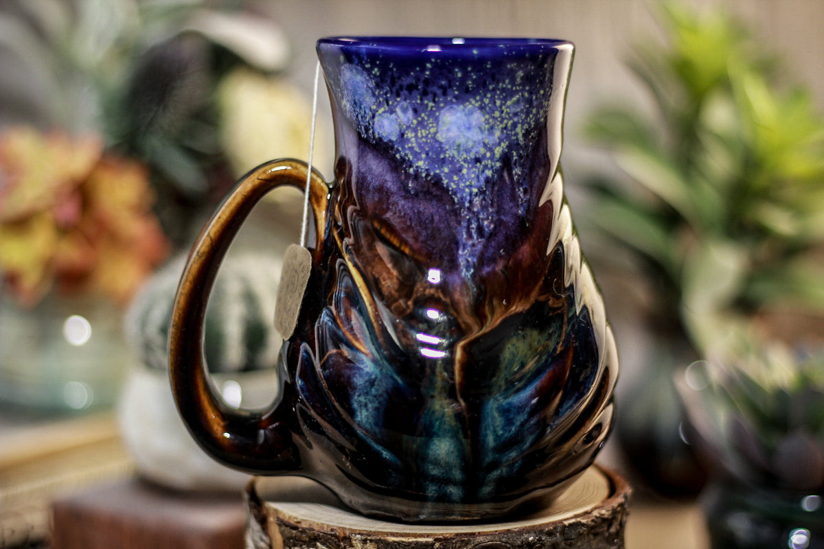 23-A Starry Night Barely Flared Notched Mug - MISFIT, 18 oz. - 30% off