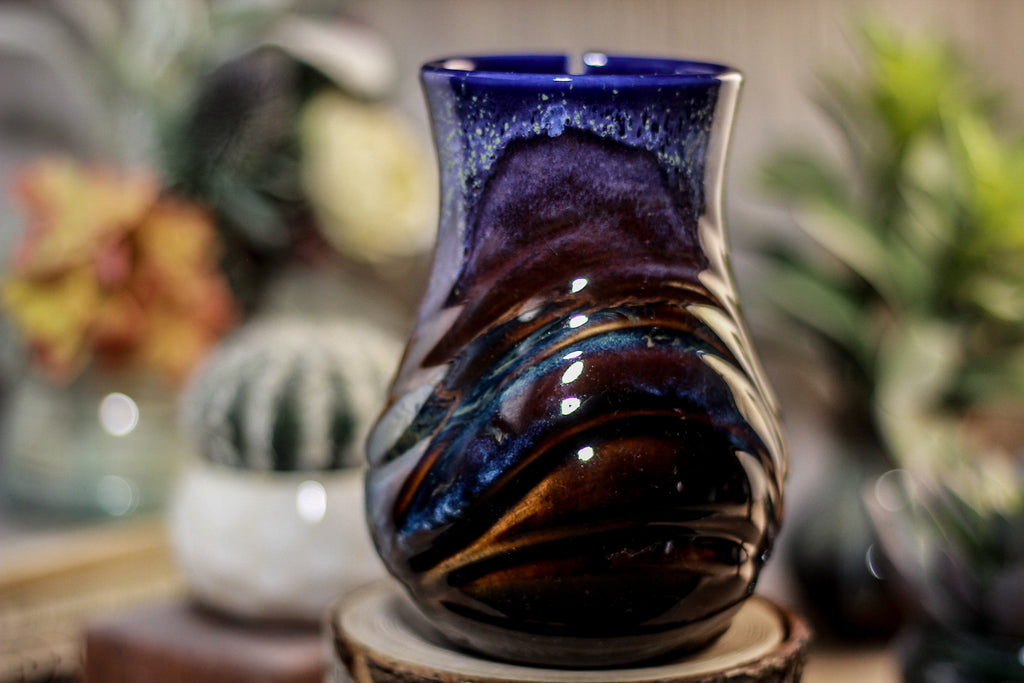 23-A Starry Night Barely Flared Notched Mug - MISFIT, 18 oz. - 30% off