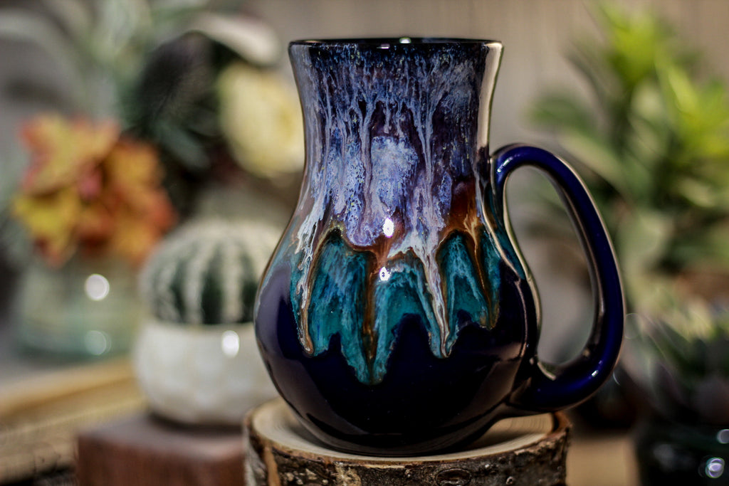 24-B Baja Sunset Barely Flared Mug, 17 oz.