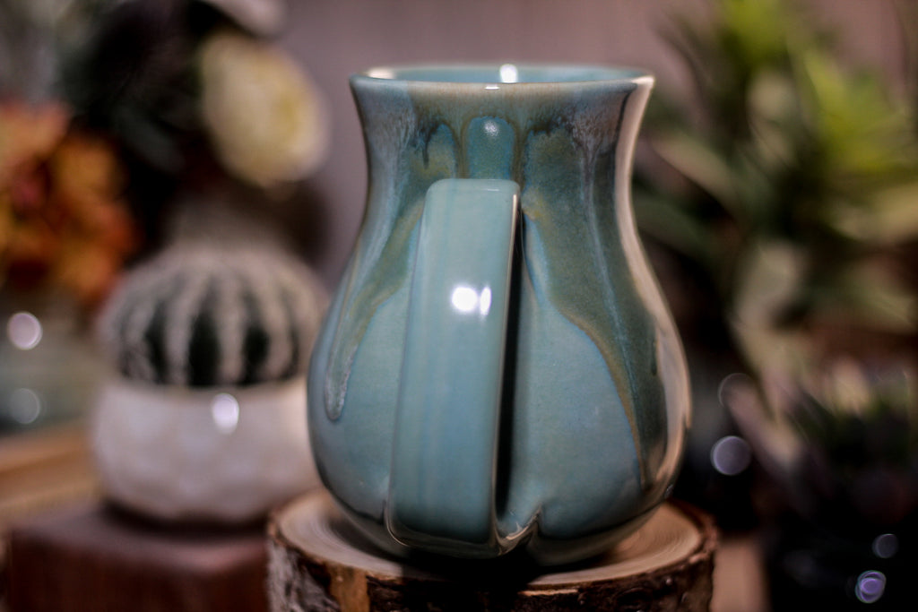 28-E Atlantean Jade Barely Flared Mug, 16 oz