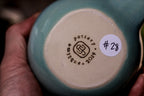 28-E Atlantean Jade Barely Flared Mug, 16 oz