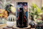38-A Cosmic Grotto Textured Stein, 16 oz
