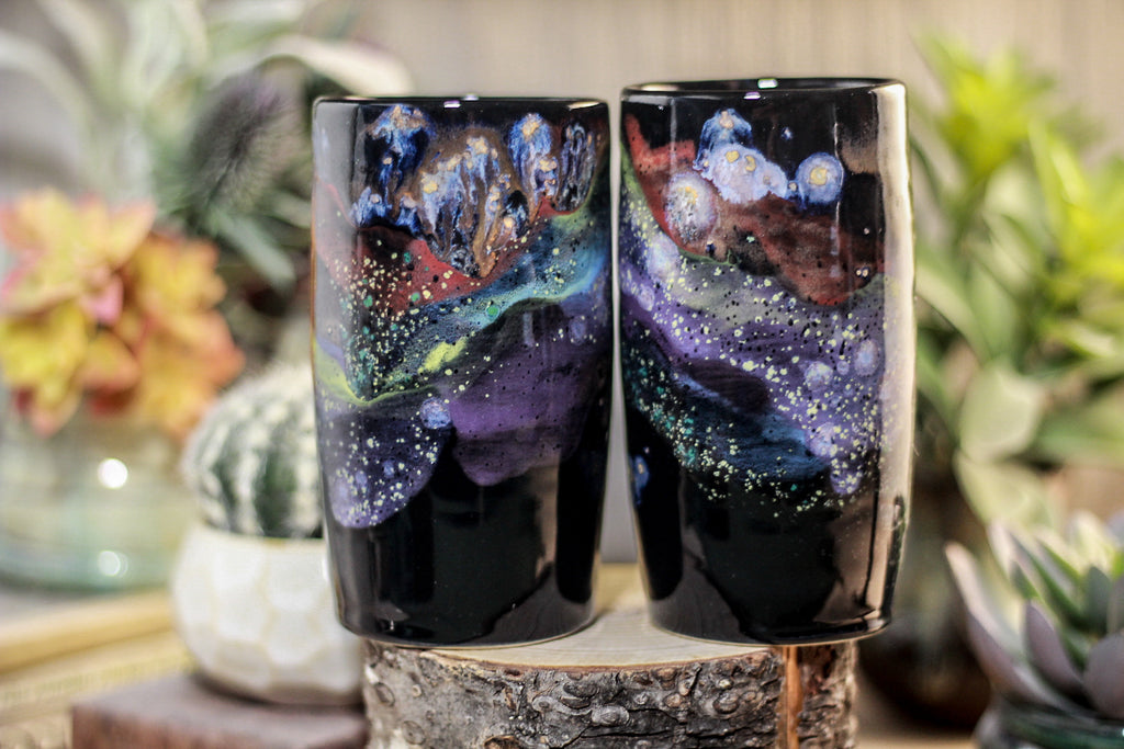 39-A Cosmic Rainbow Cup Set, 12 oz.