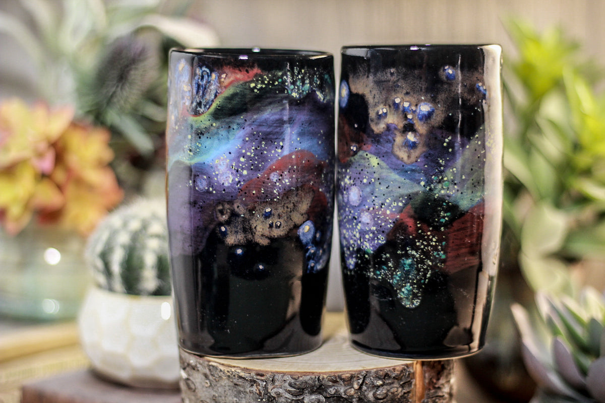39-A Cosmic Rainbow Cup Set, 12 oz.