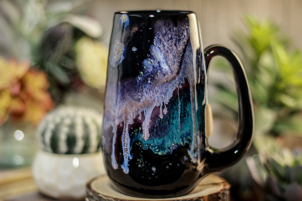 41-A Amethyst Stellar Notched Mug, 19 oz