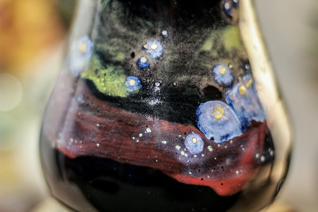 42-A Cosmic Rainbow Barely Flared Mug, 17 oz.