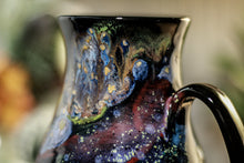 Load image into Gallery viewer, 42-A Cosmic Rainbow Barely Flared Mug, 17 oz.