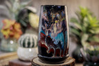 43-A Rainbow Grotto Acorn Mug, 18 oz