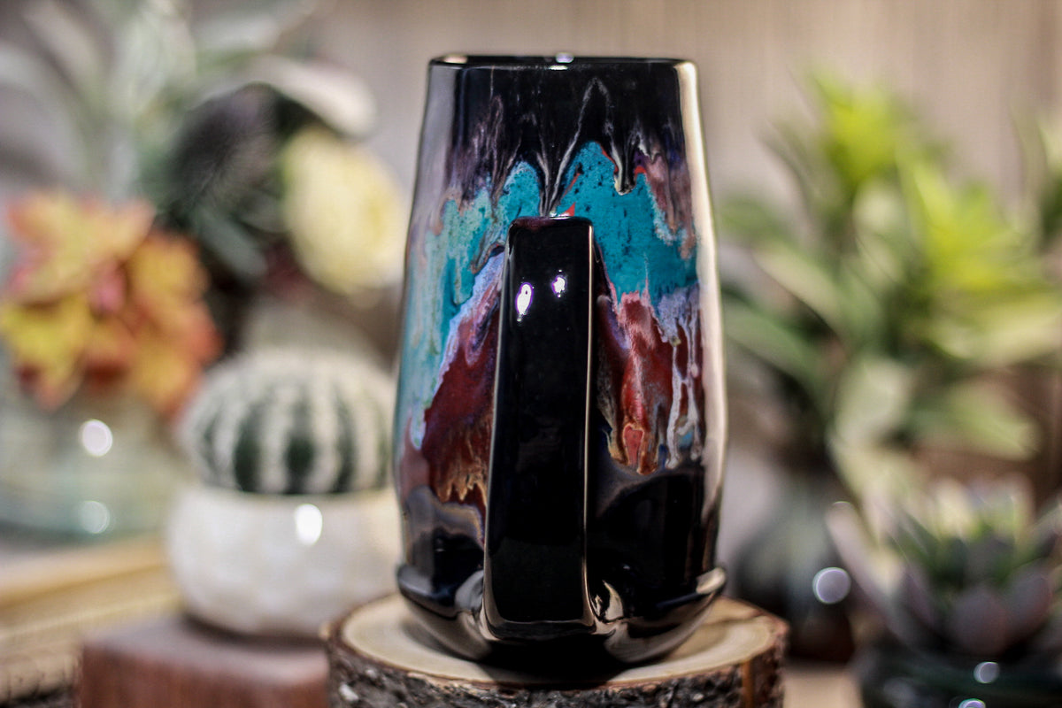 43-A Rainbow Grotto Acorn Mug, 18 oz