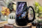 44-A Cosmic Rainbow Notched Mug, 18 oz.