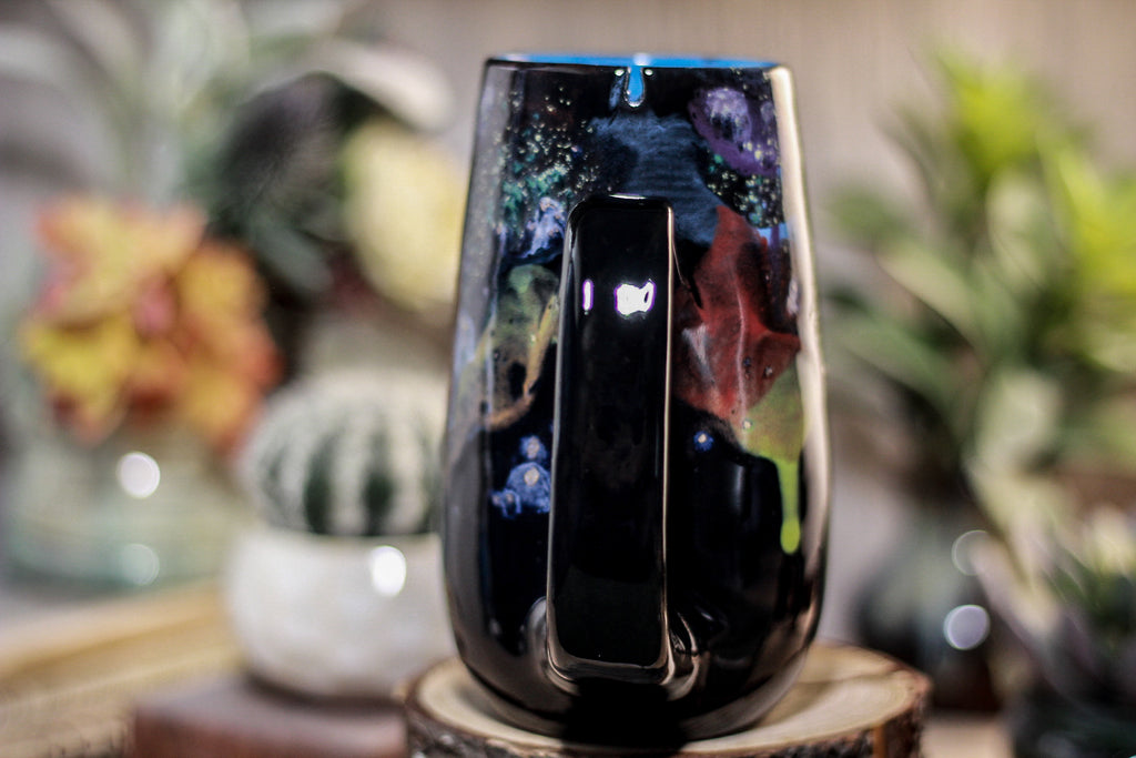 44-A Cosmic Rainbow Notched Mug, 18 oz.