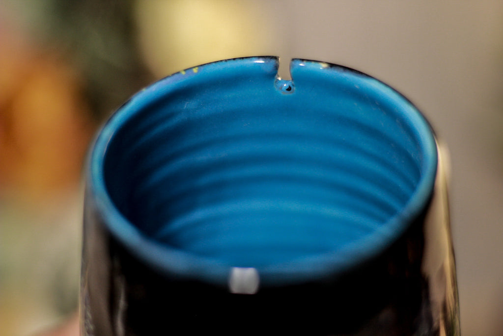 44-A Cosmic Rainbow Notched Mug, 18 oz.