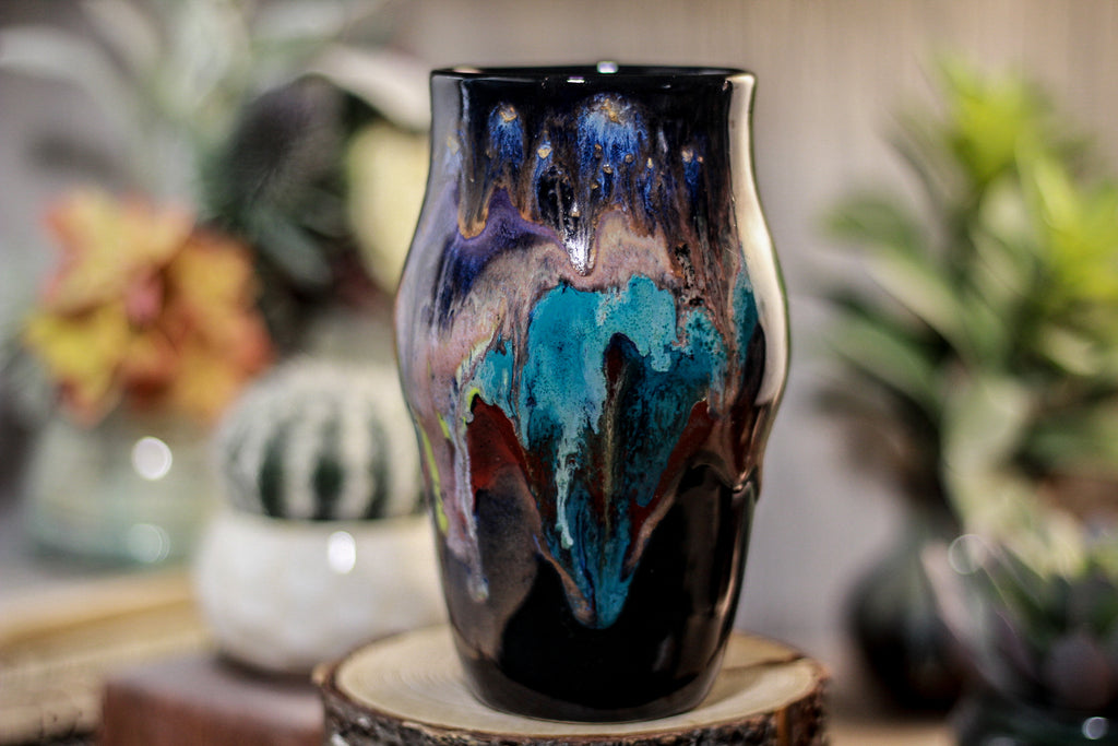 45-A Cosmic Grotto Beer Cup, 16 oz.
