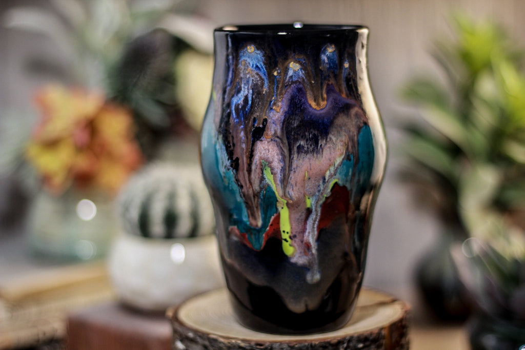 45-A Cosmic Grotto Beer Cup, 16 oz.
