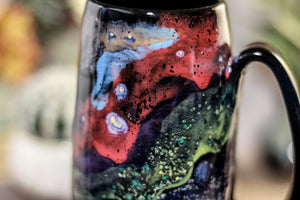 46-A Cosmic Rainbow Mug, 18 oz.