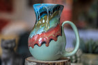 02-C Aqua Grotto Flared Mug, 18 oz.