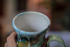 02-C Aqua Grotto Flared Mug, 18 oz.