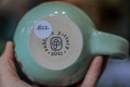 02-C Aqua Grotto Flared Mug, 18 oz.