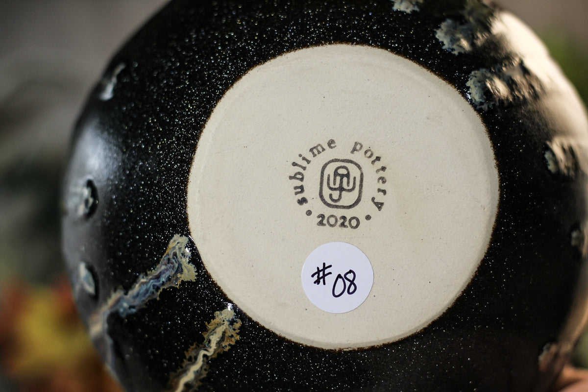 08-D New Wave/Rainbow Grotto Bowl, 31 oz.