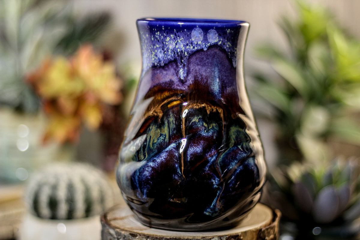 10-A Starry Night Barely Flared Textured Mug - MISFIT, 17 oz. - 25% off