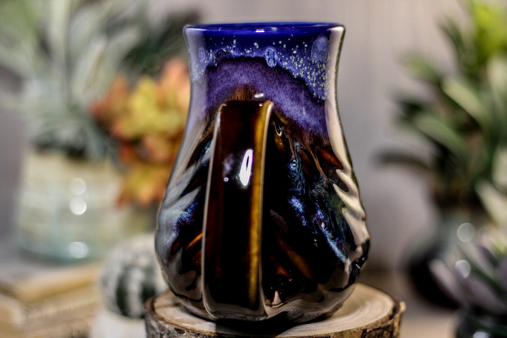 10-A Starry Night Barely Flared Textured Mug - MISFIT, 17 oz. - 25% off