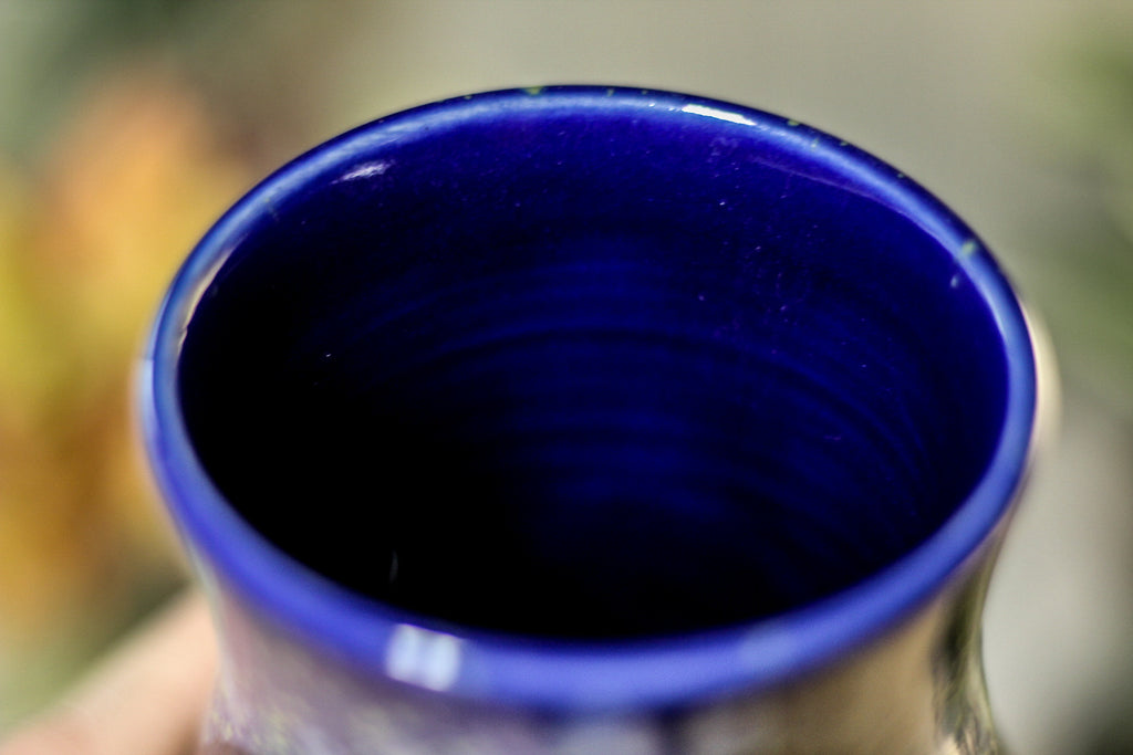10-A Starry Night Barely Flared Textured Mug - MISFIT, 17 oz. - 25% off