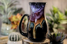 Load image into Gallery viewer, 12-A Starry Night Barely Flared Notched Acorn Mug - TOP SHELF, 19 oz.