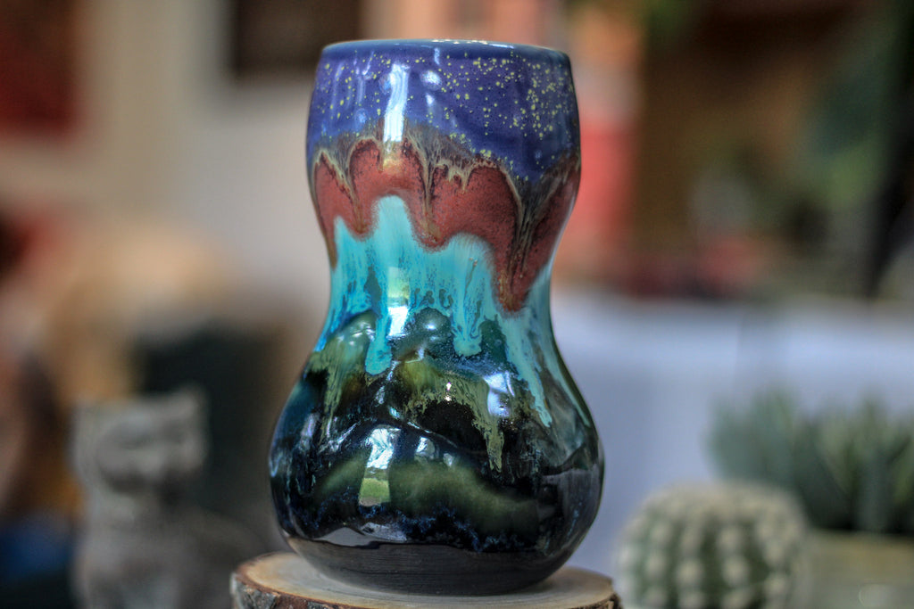 16-A Rocky Mountain High Gourd Mug, 22 oz.