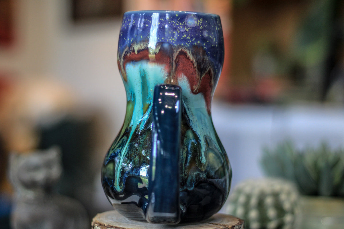 16-A Rocky Mountain High Gourd Mug, 22 oz.