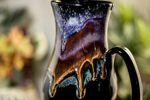 12-A Starry Night Barely Flared Notched Acorn Mug - TOP SHELF, 19 oz.