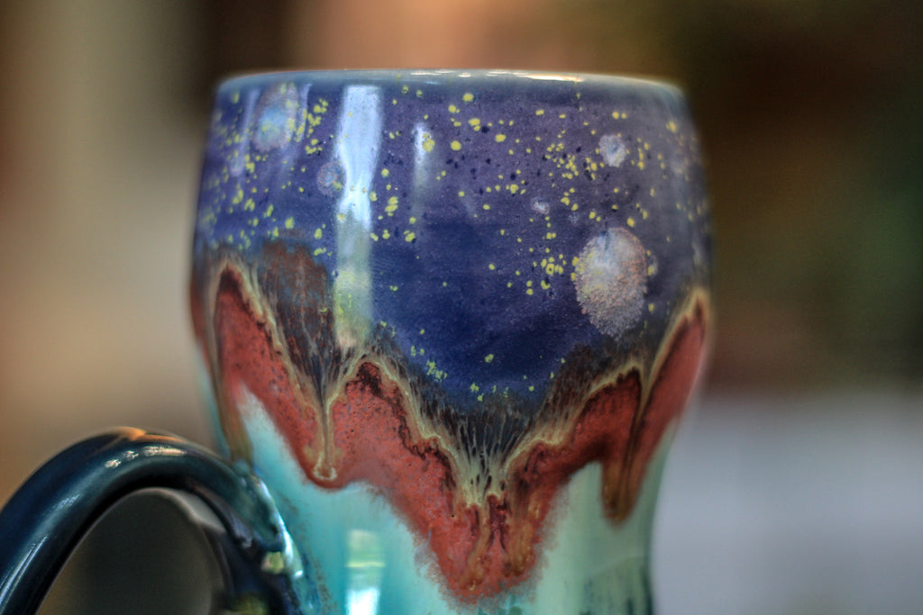 16-A Rocky Mountain High Gourd Mug, 22 oz.