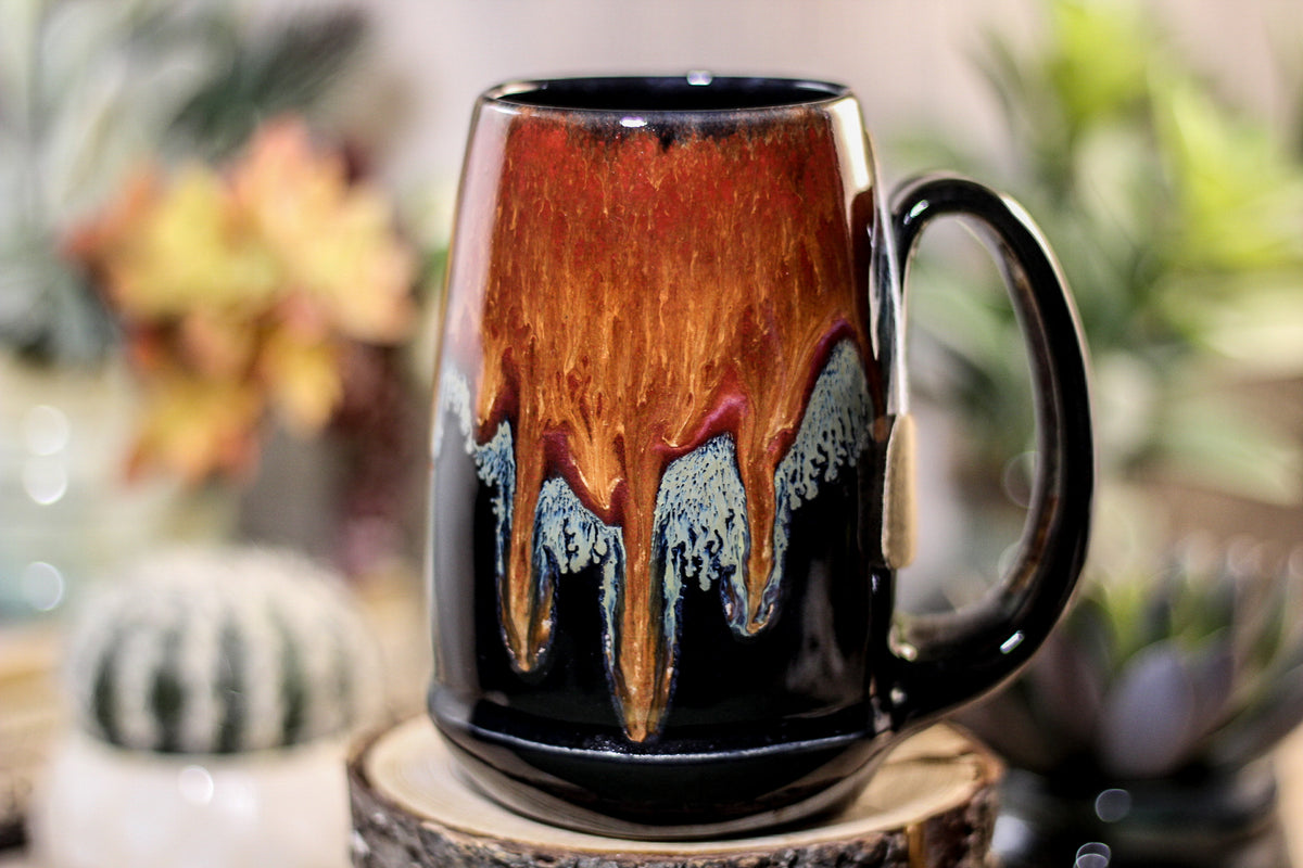 16-C Lava Falls Notched Acorn Mug - ODDBALL, 15 oz